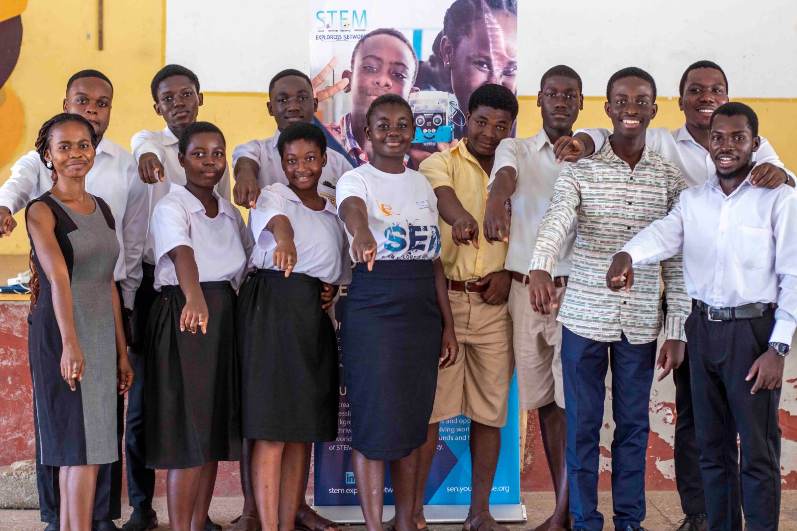 SEN students and team